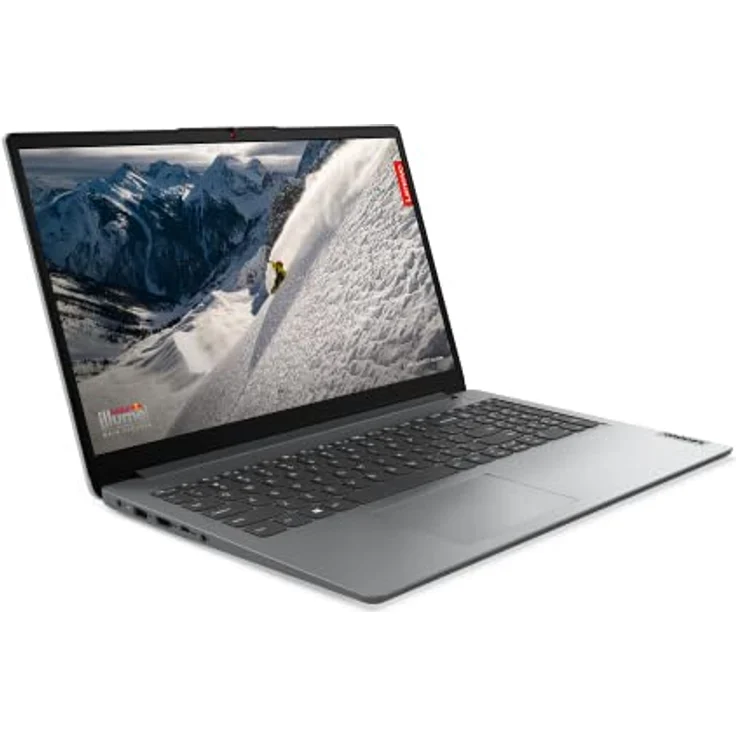 Lenovo IdeaPad 1 Slim Laptop | 15,6" FHD Display | Ryzen 3 7320U | 8GB RAM | 256GB eSSD | AMD Radeon 610M Grafik | Windows 11 Home | grau | 3 Monate Premium Care – Bild 2