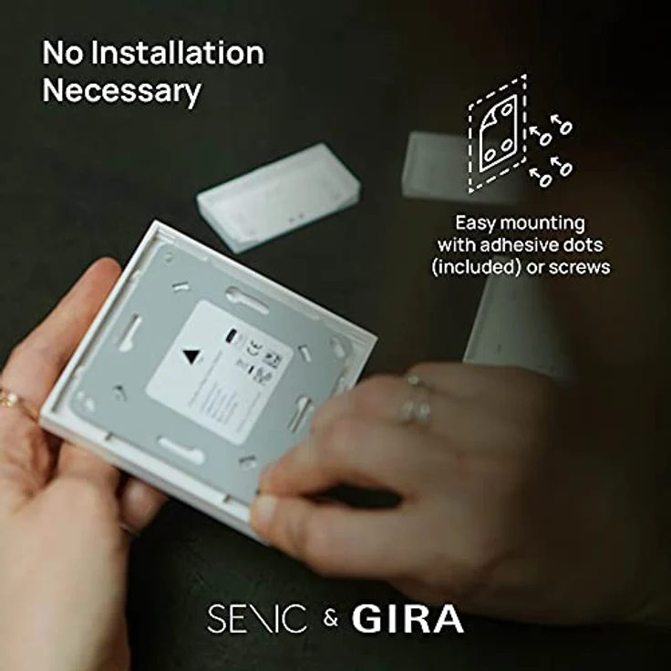 SENIC Smart Switch für Philips Hue Schalter, Anthrazit matt – Bild 4