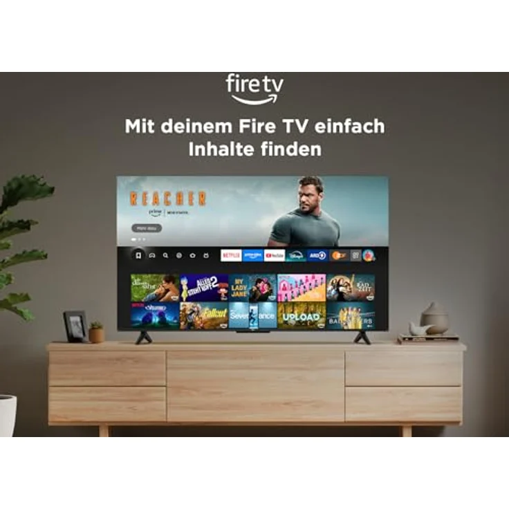 TCL 43T6C, 43 Zoll QLED Fire TV 4K UHD Smart TV mit Dolby Vision, Atmos, Alexa und Triple-Tuner – Bild 6