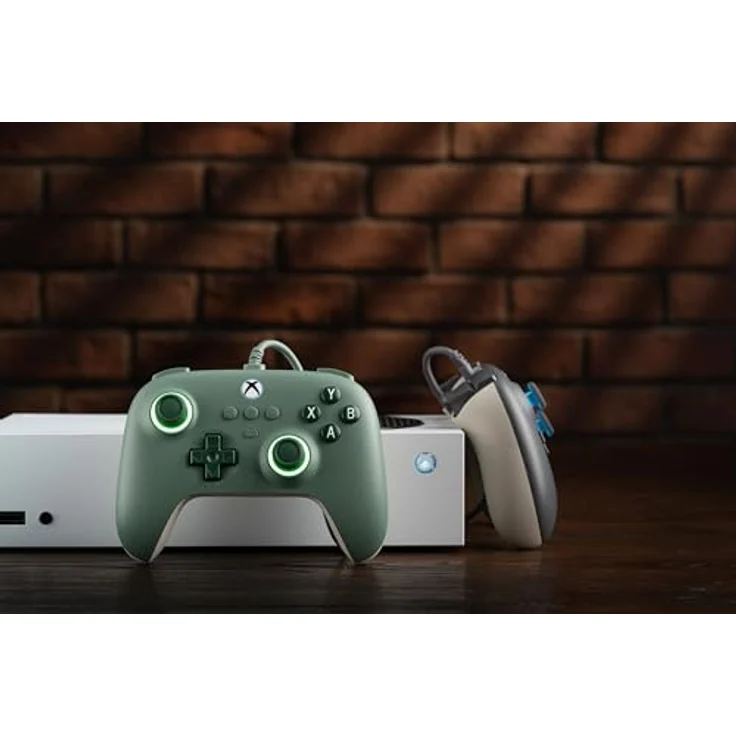 8bitdo Ultimate C Gaming Controller für Xbox Series X/S und Windows, mit interaktiver Lichtverfolgung und Vibrationstechnologie, grün – Bild 5