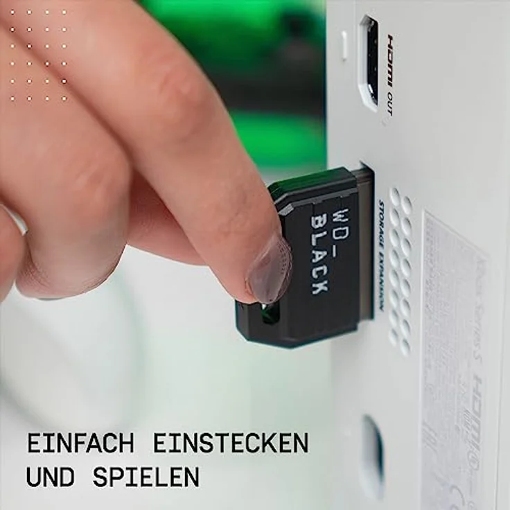 WD_Black C50 512 GB Erweiterungskarte für Xbox, kompatibel mit Xbox Series X, S Erweiterungskarte mit offizieller Lizenz für Xbox, inklusive 1 Monat Xbox Game Pass Abonnement – Bild 5