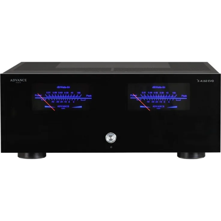 Advance Paris X-A160 EVO, Zweikanal-Endstufe mit 2 x 160 Watt Leistung und Class A-Betrieb