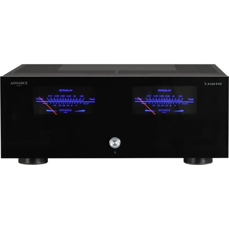 Advance Paris X-A160 EVO, Zweikanal-Endstufe mit 2 x 160 Watt Leistung und Class A-Betrieb