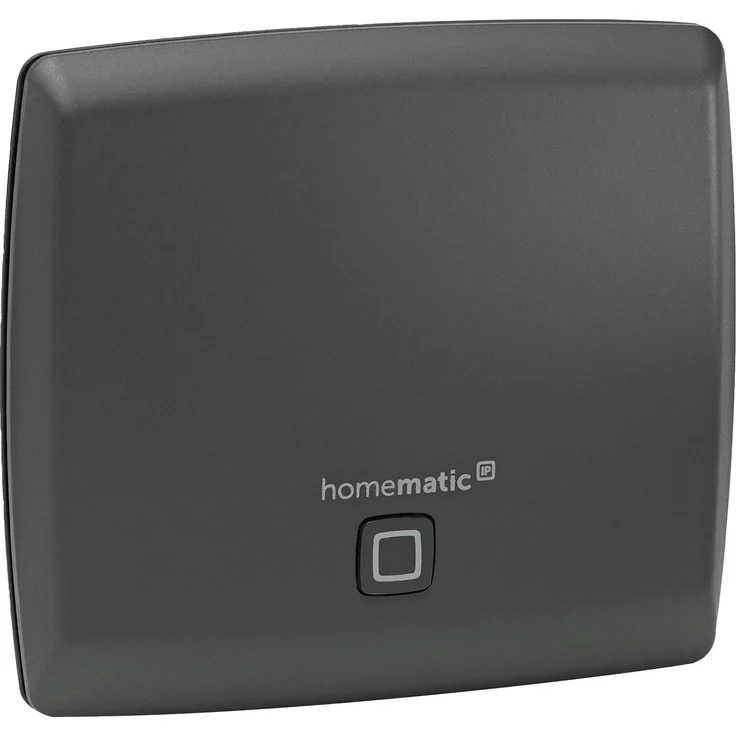 Homematic IP Smart Home Access Point (HmIP-HAP-A), Cloudbasierter Smart Home Hub mit intuitiver App-Steuerung, anthrazit – Bild 1