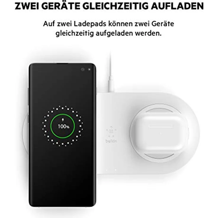 Belkin Boost Charge Wireless - WIZ008VFWH weiss – Bild 2