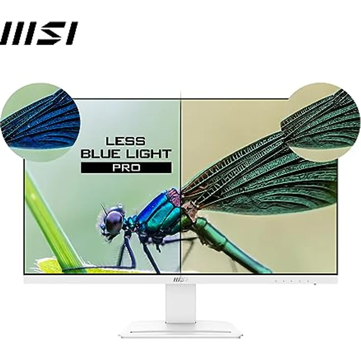MSI PRO MP273AWDE 27 Zoll Full HD Office Monitor - 100Hz, VESA-Montage, Weiß – Bild 4