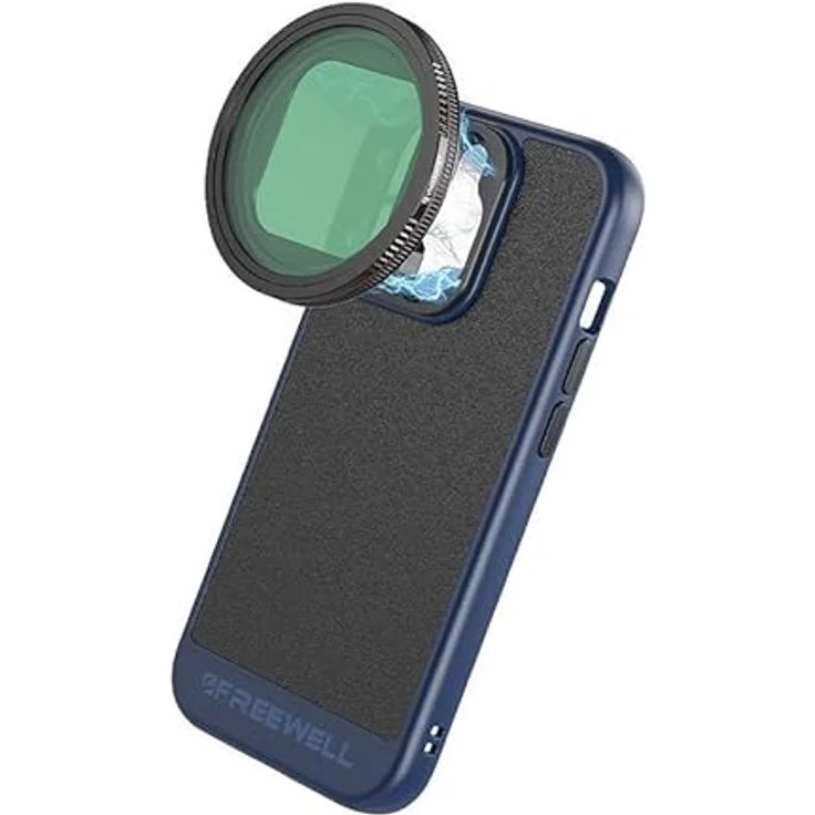 Freewell Filter 1-5 stop Sherpa True Color VND for iPhone 13 / iPhone 14 (Magnet Filterhalter), Objektivfilter in Schwarz – Bild 2