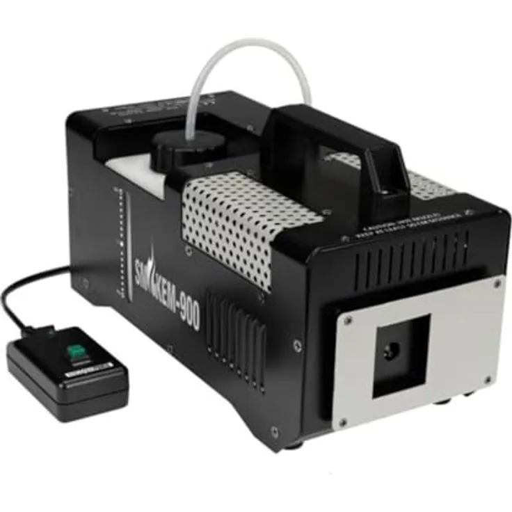 HQ Power Hqsm10003, Nebelmaschine mit Fernbedienung für Lichtshows und DMX-Unterstützung