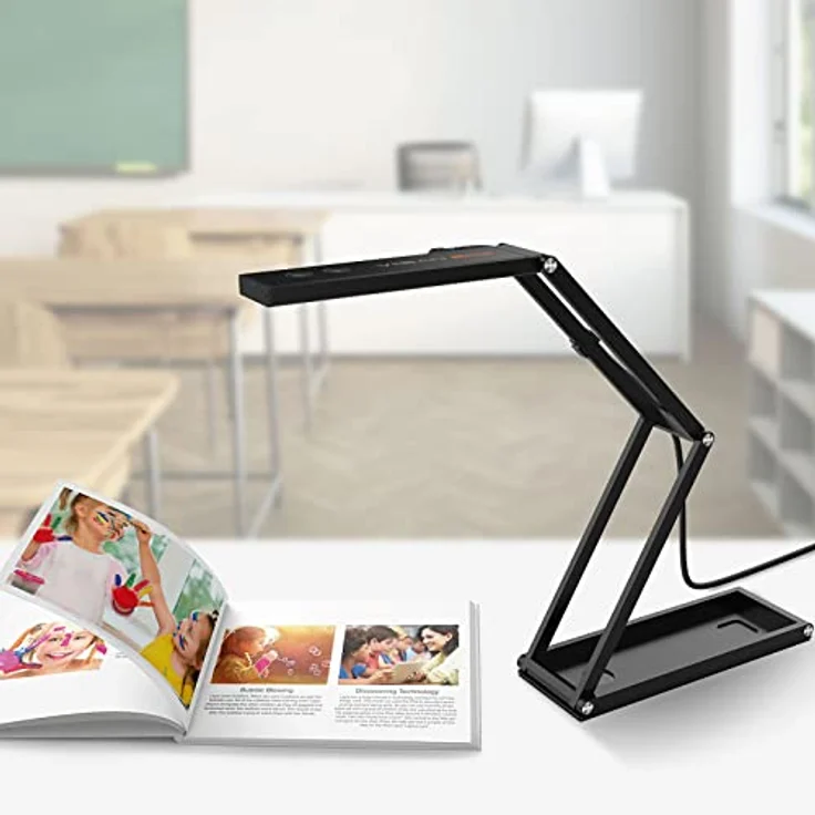 VIISAN P4U USB-Dokumentenkamera, 4K Auflösung, 13MP Sensor, 60fps, Autofokus, 3X Zoom, Mikrofon & LED – Bild 3