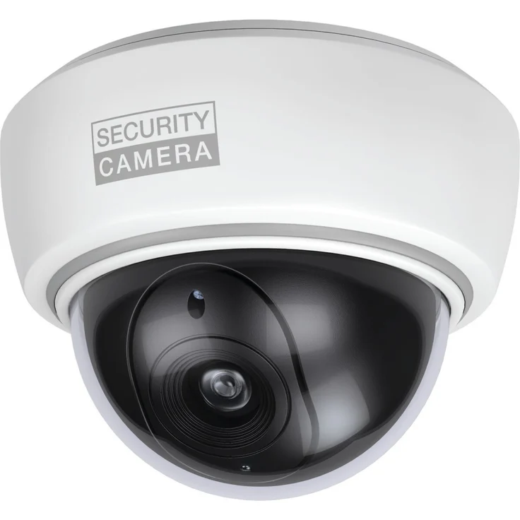 BASI KA 305 CCD Kamera-Attrappe mit rotem Blinklicht - täuschend echte Nachbildung - IP23 - inkl. Befestigungsmaterial - 1000-0305