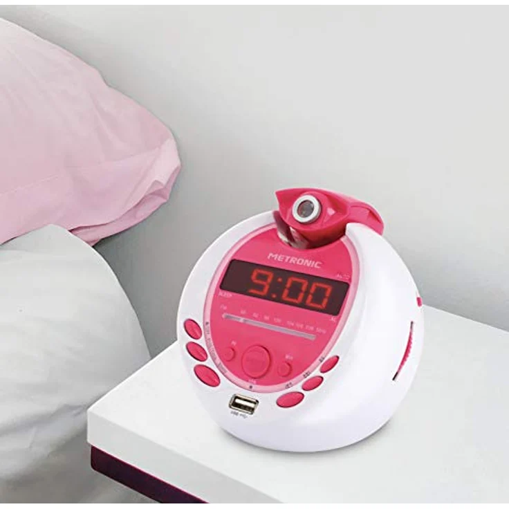 Metronic Miss Angel MP3 Radio Radio-Radiowecker USB-Anschluss – Bild 3