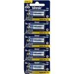 Vinnic Blister mit 5 Batterien, 27 A, Alkali, 12 V, L828f L828f
