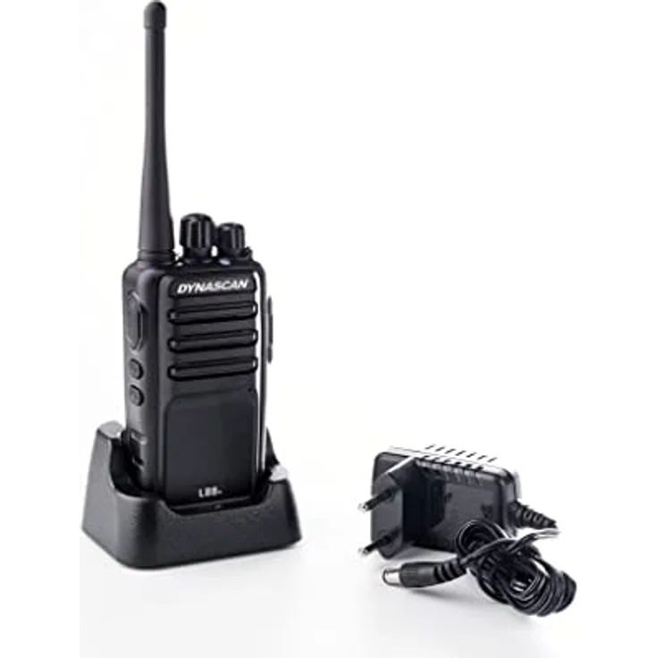 DynaScan L088 PMR Walkie-Talkie, schwarzes Handfunkgerät mit 16 Kanälen und VOX-Funktion – Bild 6