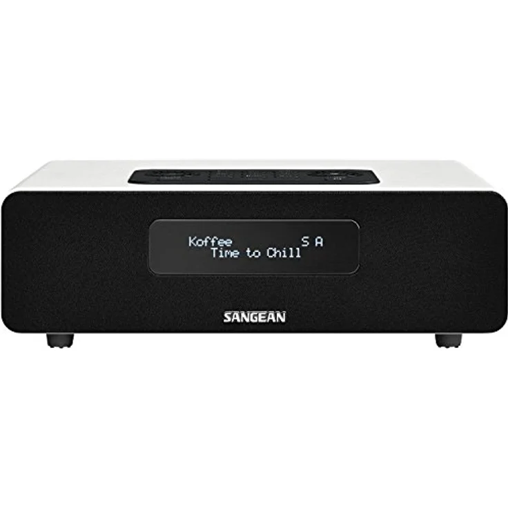 Sangean DDR-36 DAB+ Digitalradio (DAB+-UKW-Tuner, Bluetooth, Weckfunktion, Sleep-Timer, AUX-In) inkl. Fernbedienung weiß – Bild 2