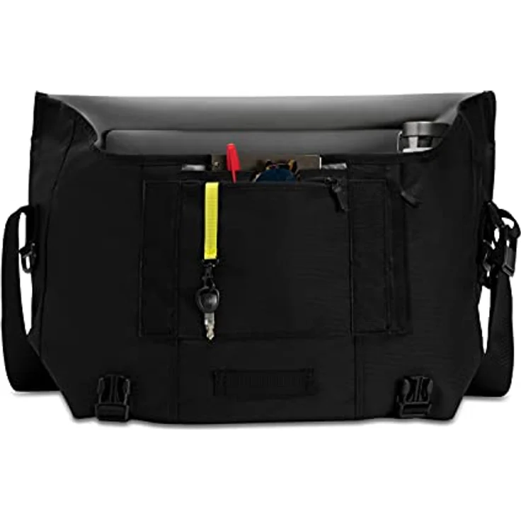 Timbuk2 Heritage Classic Messenger, Laptop-Tasche mit 41 cm Fach, schwarz, 100% Nylon – Bild 2