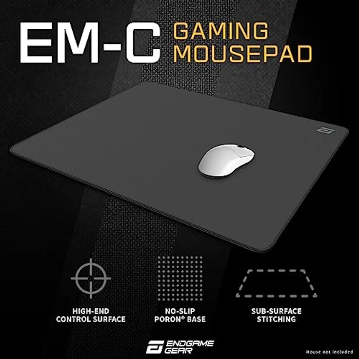 Endgame Gear EM-C Poron (L), Mausmatte, Schwarz – Bild 2