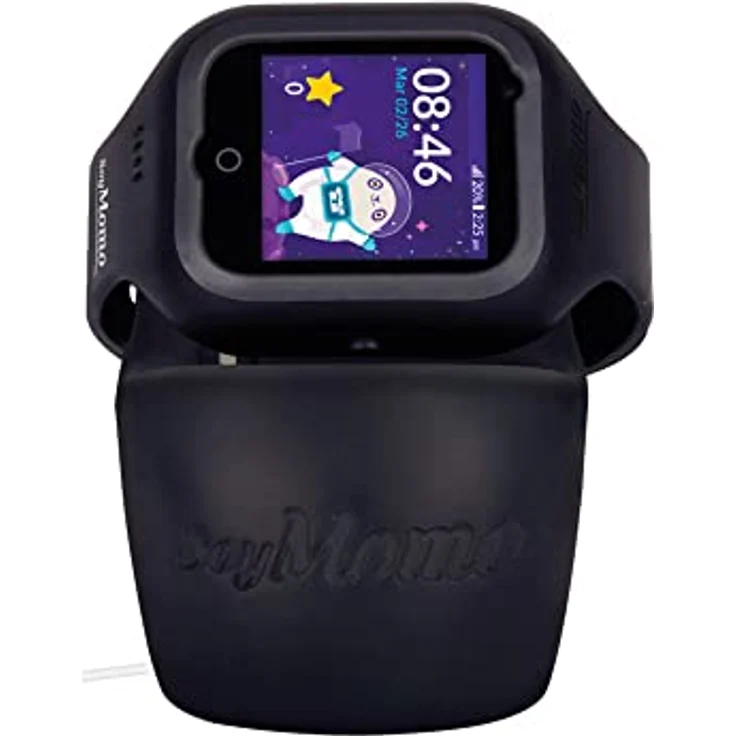SoyMomo Space 2.0, GPS Smartwatch für Kinder, Schwarz, 1,4 Zoll mit Anruf- und Videoanruffunktion, SOS-Taste, wasserdicht – Bild 3