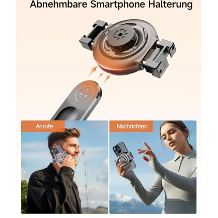 Rollei MagPod Easy Creator, All-in-One-Stativ mit magnetischer Halterung, Schwarz – Bild 5