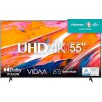 Hisense 55A6K UHD 4K Smart TV, 55 Zoll, Dolby Vision, Spielmodus Plus, DTS Virtual X, Sprachsteuerung TV (2023)
