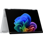 HP OmniBook X Flip 16-as0178ng, 16" 2.8K OLED Touchscreen, Intel Core Ultra 7, 32GB RAM, 2TB SSD, Windows 11, silber