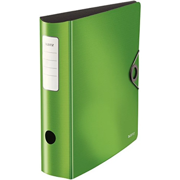 LEITZ Aktenordner 180° Active Solid 1047, Ordner breit, aufgeklebtes Rückenschild, DIN A4, wasser- und schmutzabweisend, Polyfoam, blau – Bild 4