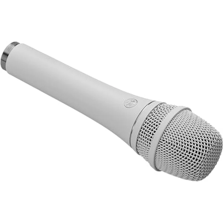 Yamaha YDM707 White, Mikrofon mit supernierenförmiger Kapsel, vibrationsreduzierendem Isolator und elegantem Metallgehäuse – Bild 4