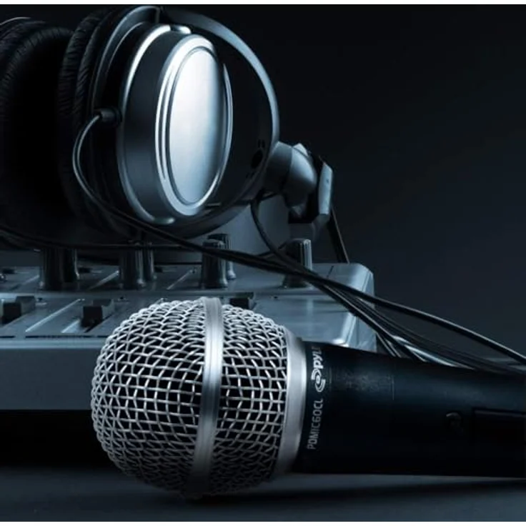 Pyle Dynamisches Mikrofon, Handmikrofon mit Kabel, Kardioid, XLR auf 6,35mm, 4,5m, Klarer Klang, Rückkopplungsschutz, Vollmetallgehäuse für Karaoke und Bühne – Bild 2