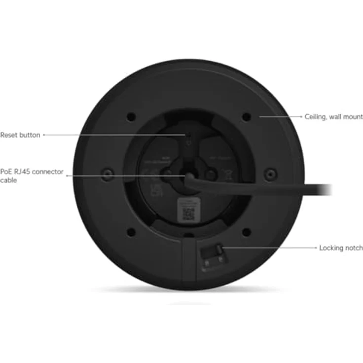 Ubiquiti G6 Turret, Netzwerkkamera mit 4K Auflösung und IP66 wetterfest, schwarz – Bild 6