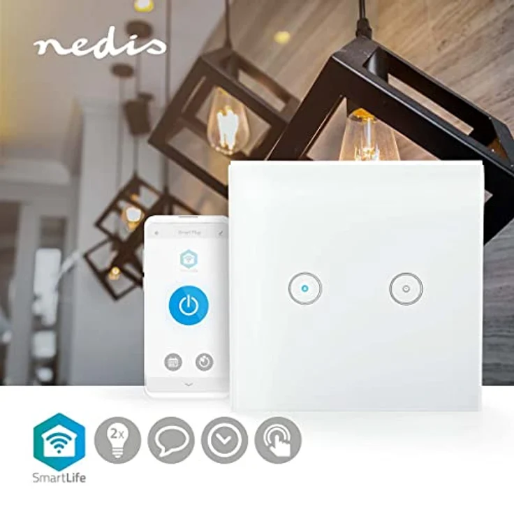 WLAN Smart Lichtschalter Dual – Bild 4