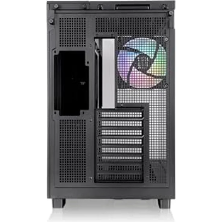 Thermaltake View 380 XL TG ARGB Mid Tower Chassis Black mit vorinstallierten 120mm ARGB Lite Lüftern – Bild 4