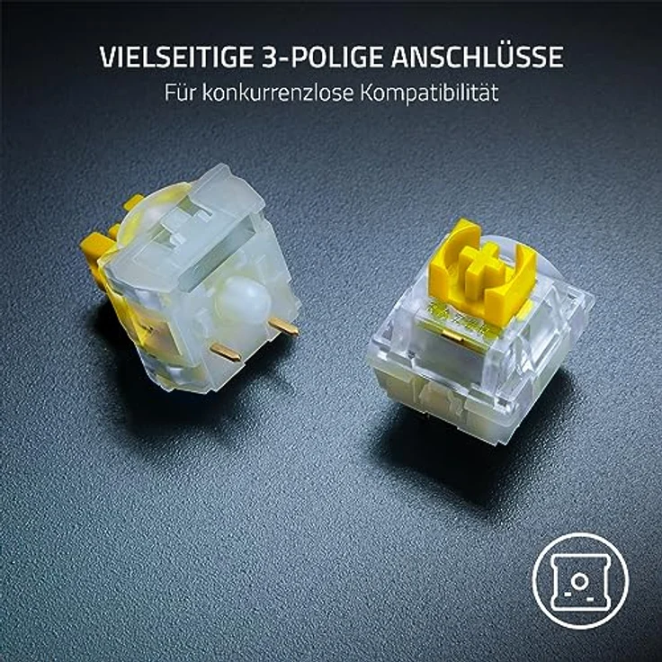 Razer Mechanical Switches Pack – Yellow Linear Switch – Bild 6