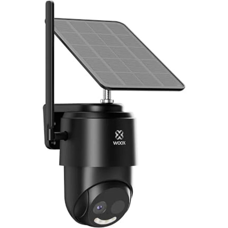 Woox R4250 Smart 4G Outdoor Kamera, Netzwerkkamera mit 1920 x 1080 Pixeln und Bewegungsmelder, Schwarz – Bild 3