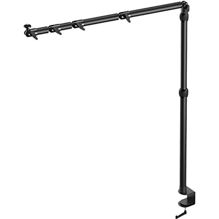 Elgato Flex Arm Kit (vier Stahlrohre mit Kugelgelenken, Kompatibel mit allen Elgato Multi Mount Geräten) schwarz – Bild 4