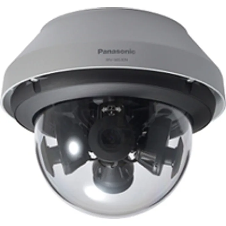 Panasonic i-Pro Extreme WV-S8530N, Multi-Sensor Überwachungskamera mit 360-Grad und 270-Grad + direkt darunter-Modus, hohe Bildqualität, einfache WLAN-Einrichtung