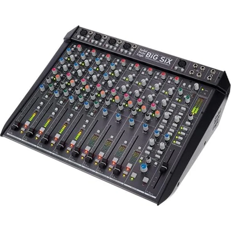 Solid State Logic BiG SiX SuperAnalogue™ Mixer & USB Interface, professionelles Mischpult mit G-Series Bus Kompressor und 16-Kanal USB-Interface – Bild 3