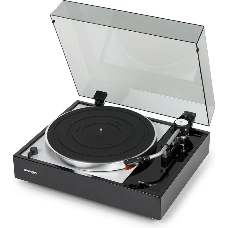 Thorens TD-1500, Riemenantrieb Plattenspieler mit TP 150 Tonarm und Ortofon 2M Bronze, schwarz