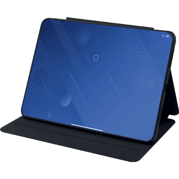 ISY ICT-2008-MM Flip Cover für Apple iPad Air 13" (2024) & iPad Pro 12.9" (3. - 6. Gen.), schwarz