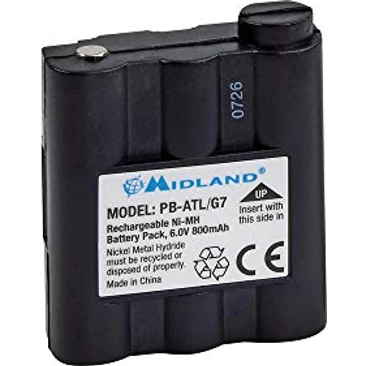 NiMH-AKKU 800 mAh für ALN004 & ALN020 (Midland G7) – Bild 2