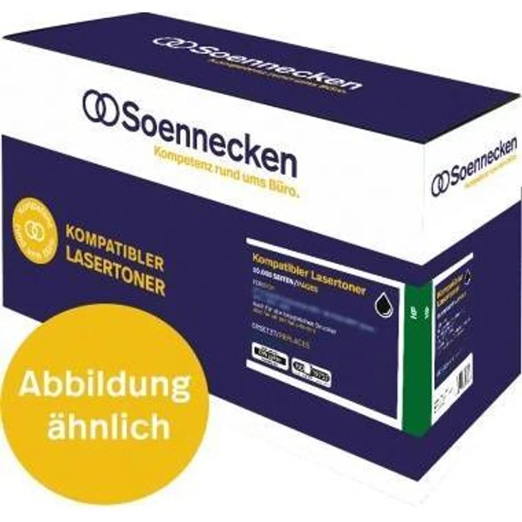 Soennecken Toner 81627, kompatibel mit HP CF400X/201X, Schwarz, Druckleistung bis zu 2800 Seiten