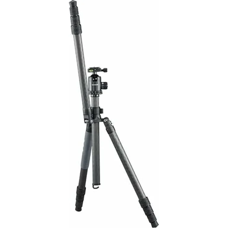 Cullmann CARVAO 832MC Dreibein Stativ, Schwarz, Höhe offen bis 180 cm – Bild 5