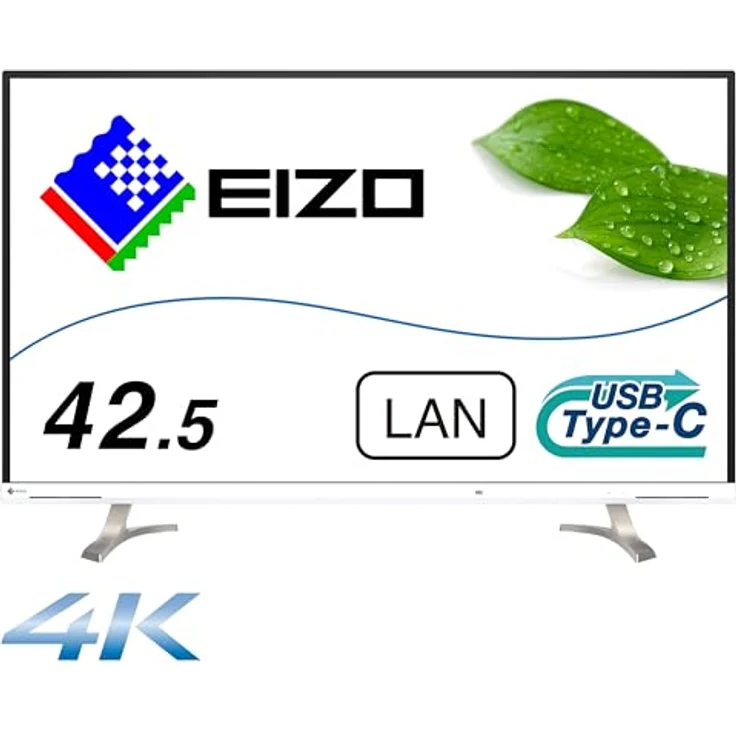 42" EIZO FlexScan EV4340X-WT - 3840x2160 (4K / UHD) - IPS - 94W USB-C – Bild 2