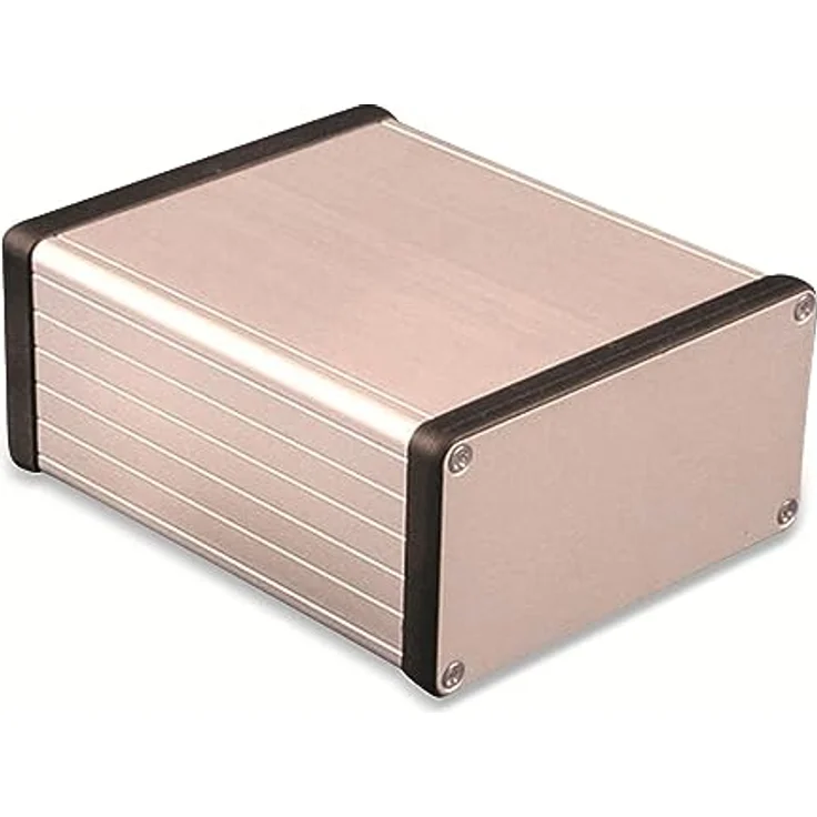 Hammond Longboards Aluminium-Gehäuse 1455N1201, IP54, 120x103x53 mm mit Kunststoffrahmen для universale Anwendungen – Bild 2