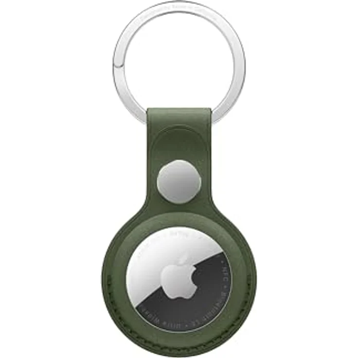 Apple AirTag Feingewebe Schlüsselanhänger – Moosgrün, aus innovativen Materialien, robust – Bild 1