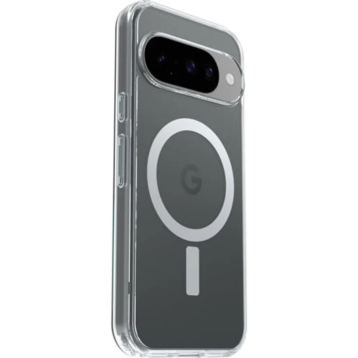 OtterBox Symmetry Clear Magnets, transparente Smartphone Hülle für Google Pixel 10 und 10 Pro, kabelloses Laden bis 15 W, individuell anpassbar – Bild 4