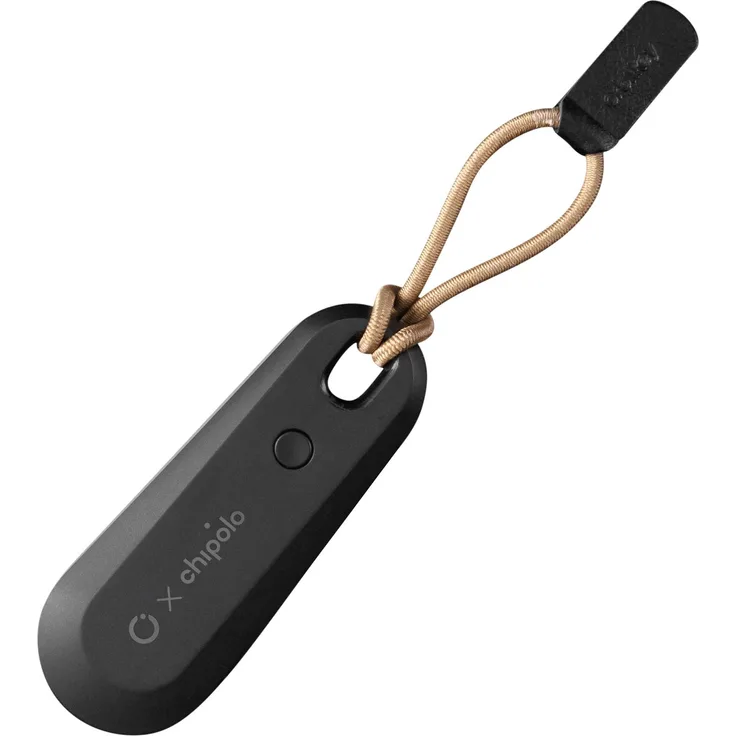 Orbitkey Schlüsseltracker, Bluetooth-Tracking mit Chipolo-App, schwarz