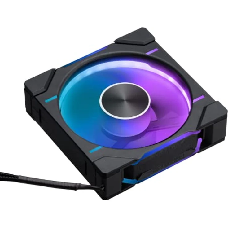 Phanteks D30 PWM Reverse Airflow D-RGB Lüfter - 120 mm, schwarz - Preisvergleich – Bild 1