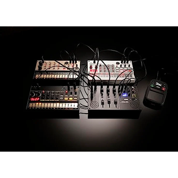 KORG Mixer, volca mix, 4 Kanäle, mit Effekten, für volca Serie – Bild 5