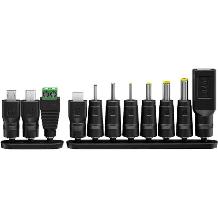 WENTRONIC PC-Netzteil, universell, 36 Watt, 2.4 A, Gleichstromstecker 5,5 x 2,1 mm, schwarz – Bild 4