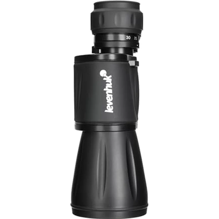 Levenhuk New Atom 10-30x50, Fernglas mit 50mm Objektiv, variabler Vergrößerung, Wasserbeständig, mit Gummi überzogenem Aluminiumgehäuse – Bild 3
