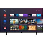 GRUNDIG 43 VOE 73 Fernseher 43 Zoll (108 cm) LED TV, Android 9 TV, 4K UHD, Dolby Digital, HDR10, Micro Dimming Engine, Chromecast Built-in, Bluetooth, Smart TV, Schwarz